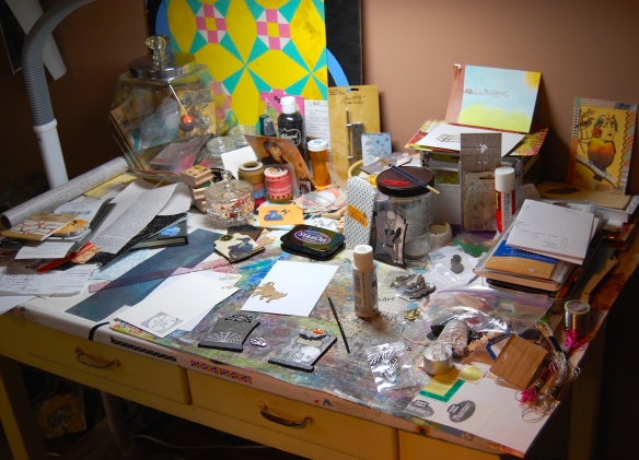 Studio Work Table in the Raw
